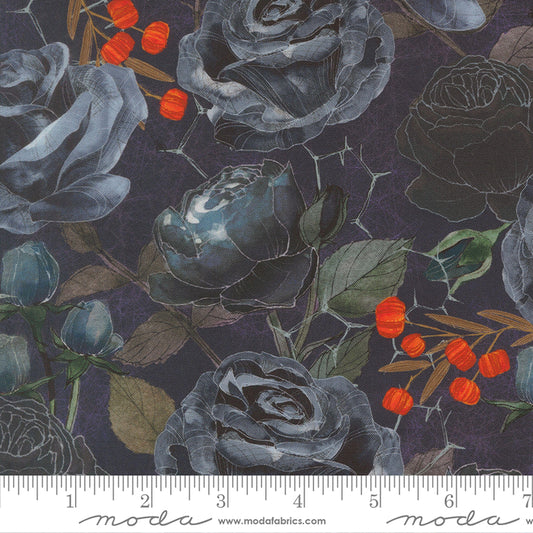 Coven Rose Midnight Coven Robin Pickens Moda Fabric Fetish