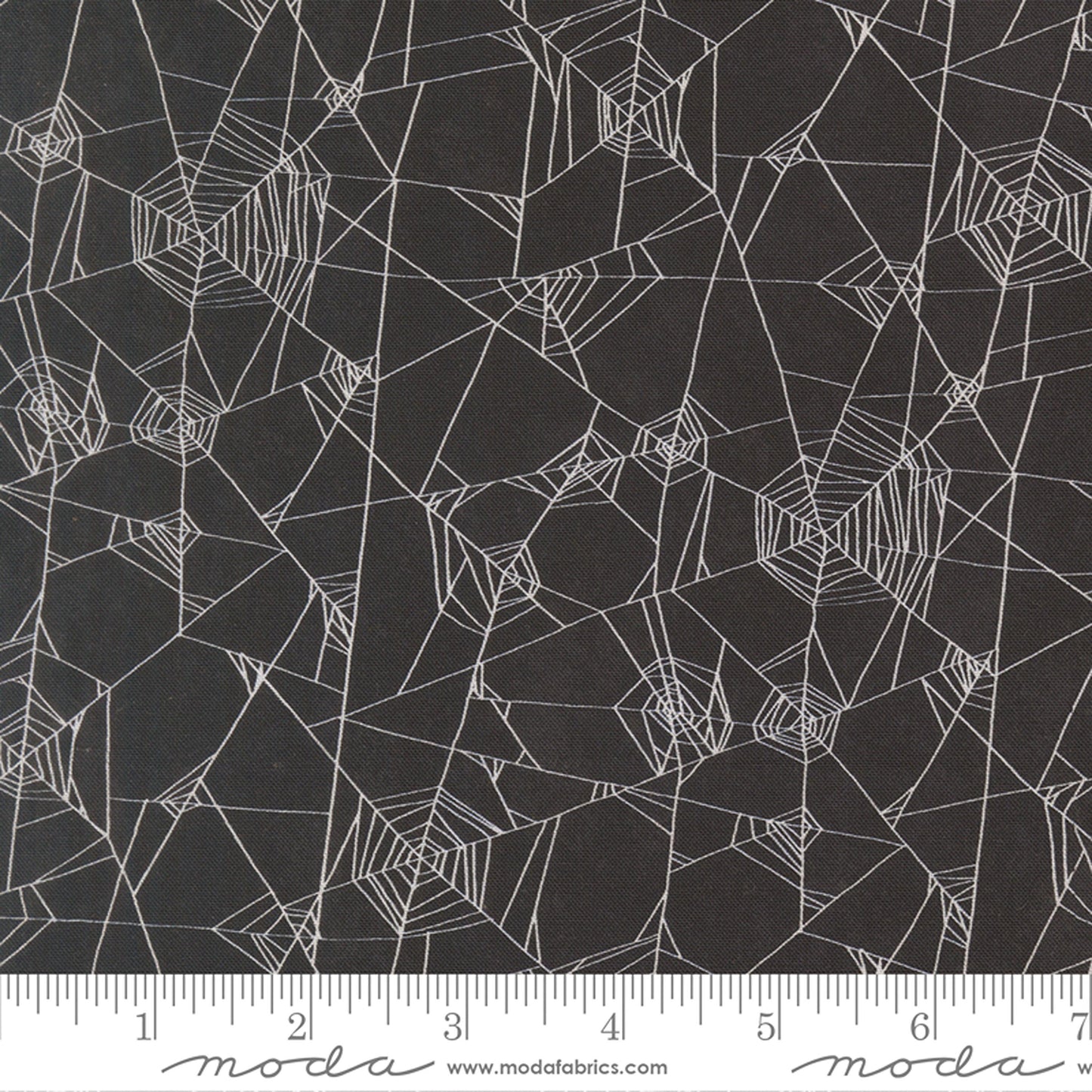 Spider Web Onyx Coven Robin Pickens Moda Fabric Fetish