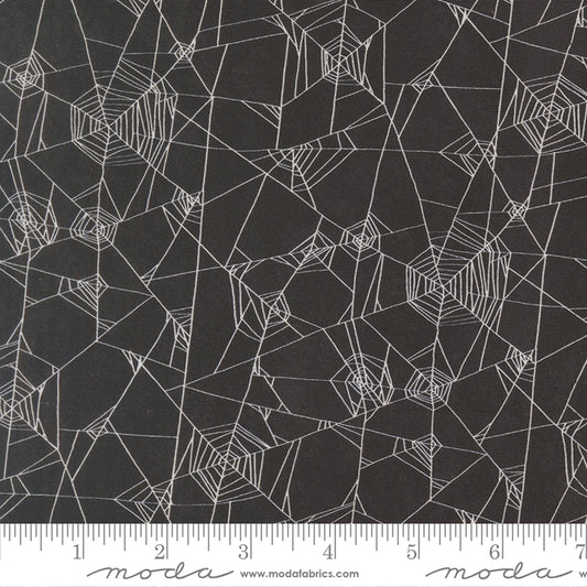 Spider Web Onyx Coven Robin Pickens Moda Fabric Fetish