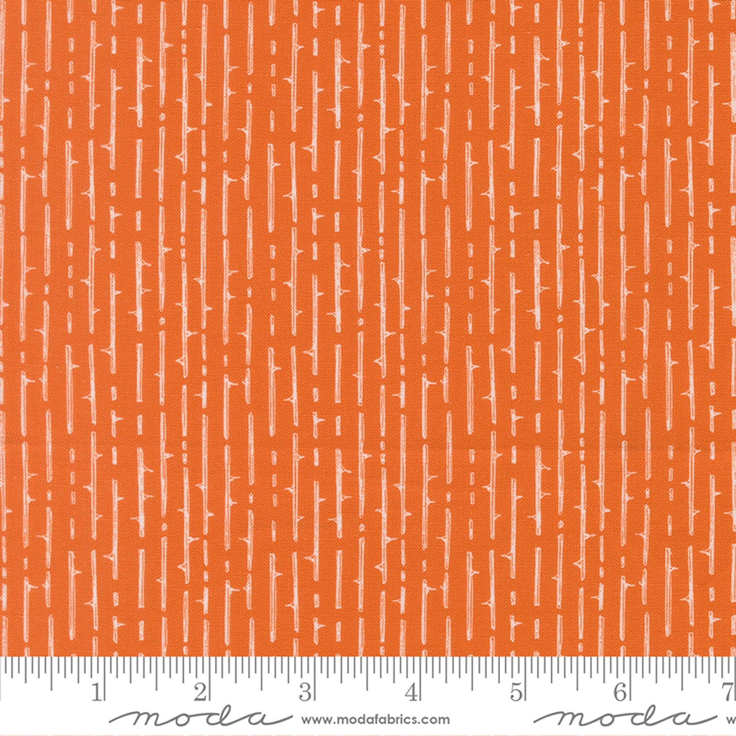Thorny Striped Pumpkin Spice Coven Robin Pickens Moda Fabric Fetish