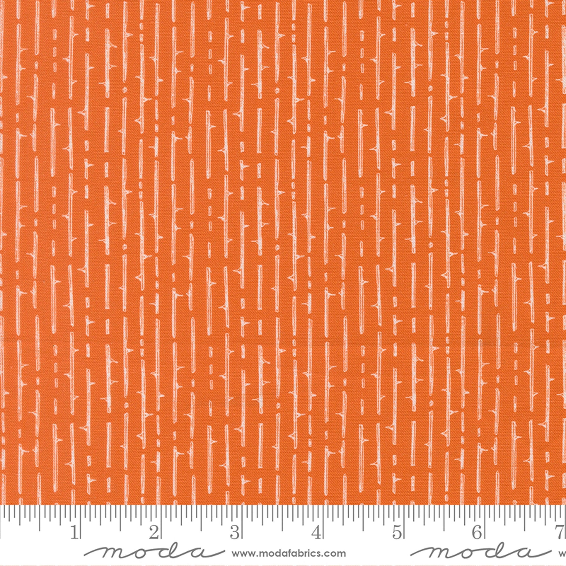 Thorny Striped Pumpkin Spice Coven Robin Pickens Moda Fabric Fetish