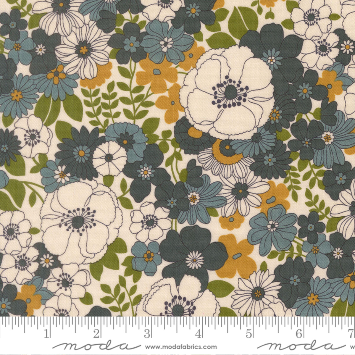 Flower Show Porcelain Chelsea Garden Moda Fabric Fetish