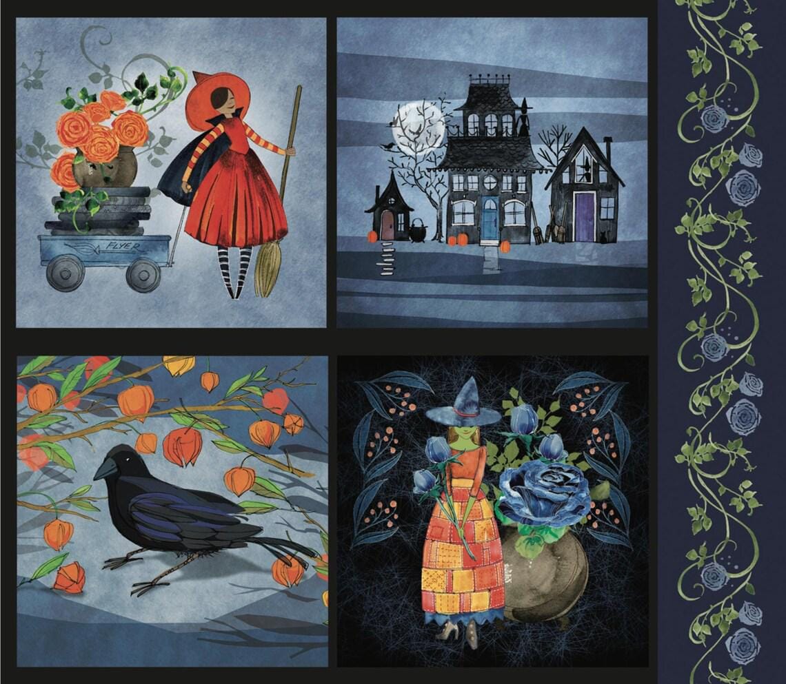 Coven 24 Inch Panel Multi - Coven - Robin Pickens - Moda