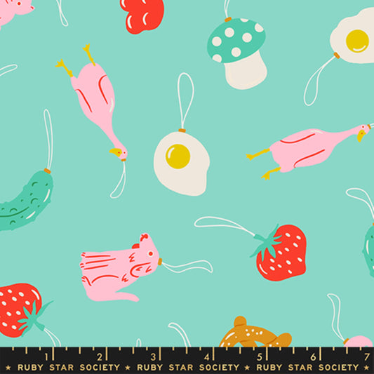Find the Pickle Frost Merry Happy Kimberly Kight Ruby Star Society Fabric Moda Fabric Fetish