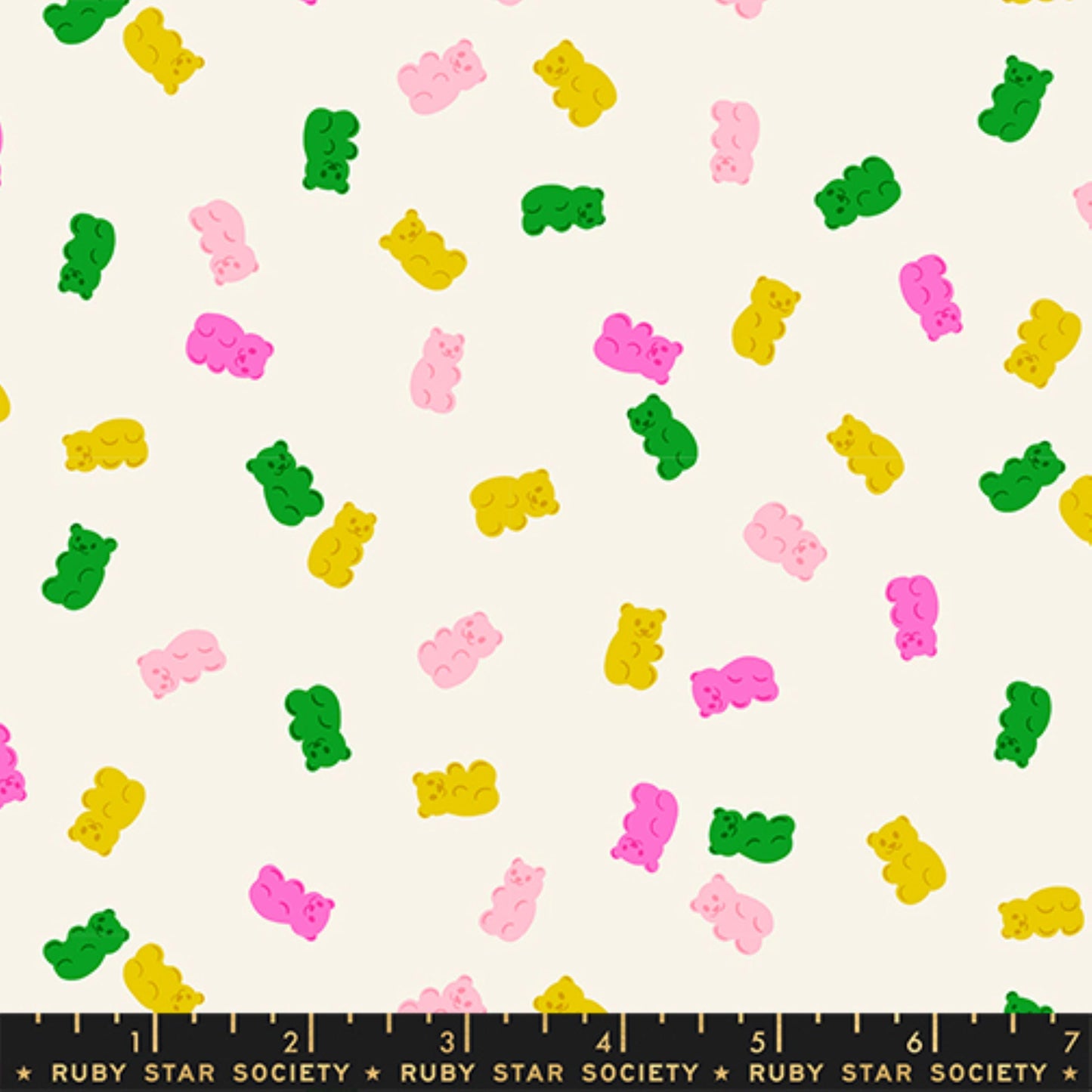 Merry Gummies Natural Merry Happy Kimberly Kight Ruby Star Society Fabric Moda Fabric Fetish