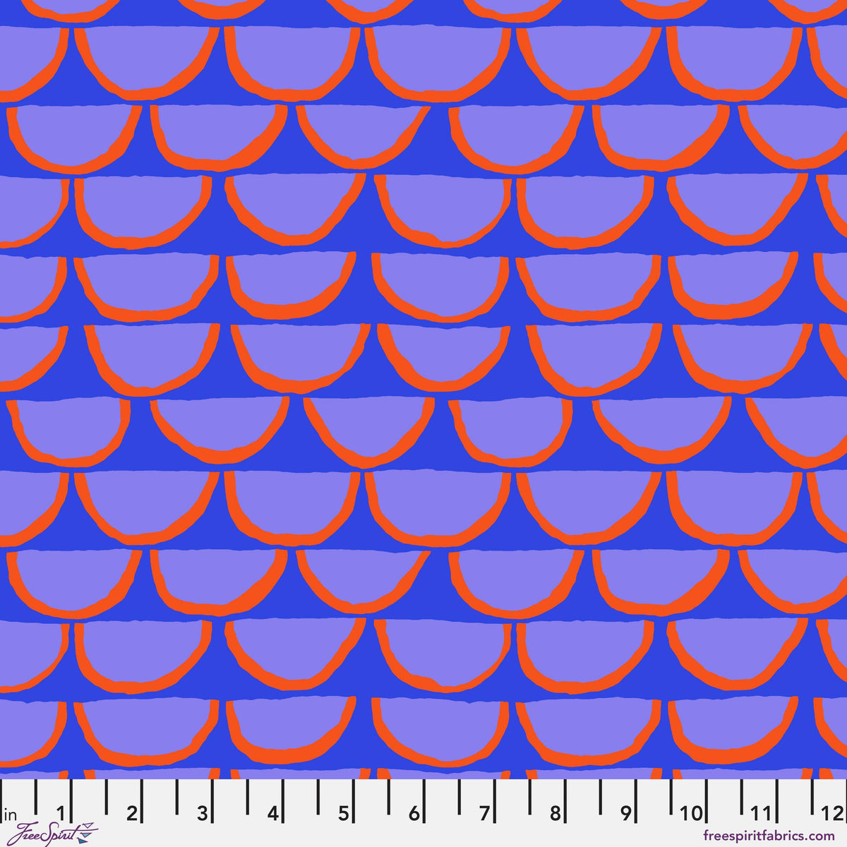 Segments Blue August 2026 Brandon Mably Freespirit Fabrics Fabric Fetish