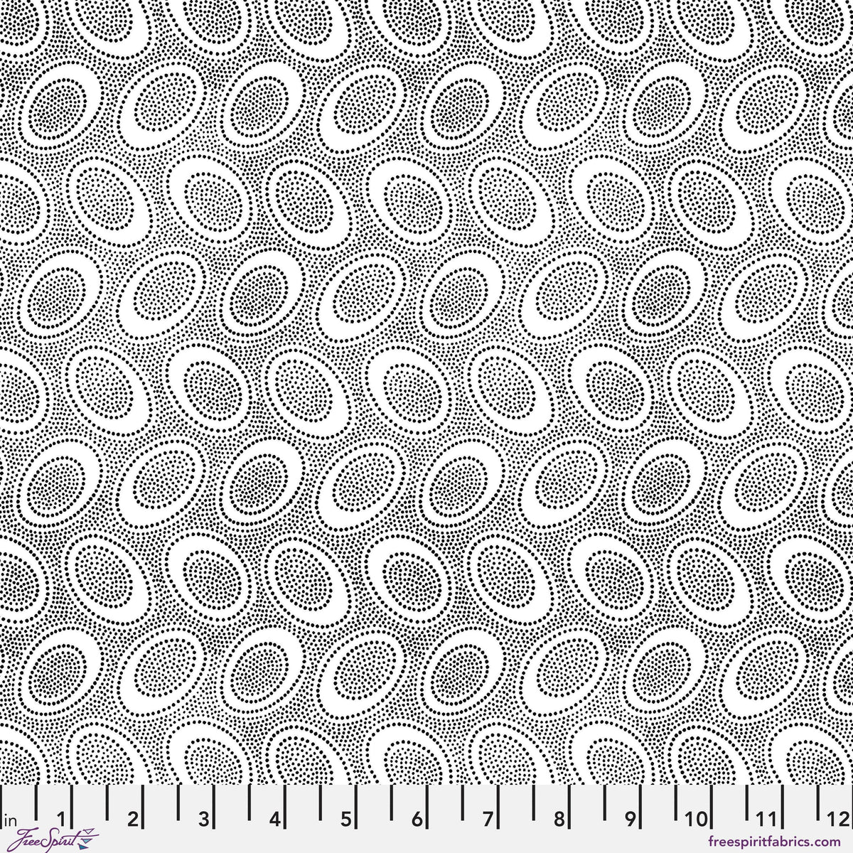 Aboriginal Dot White August 2026 Kaffe Fassett Collective Freespirit Fabrics Fabric Fetish