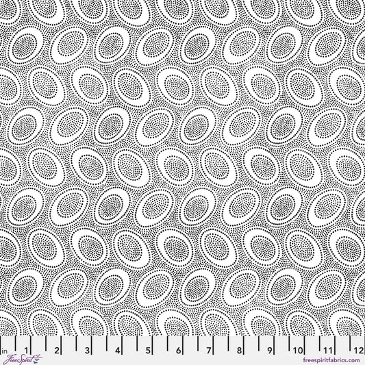Aboriginal Dot White August 2026 Kaffe Fassett Collective Freespirit Fabrics Fabric Fetish