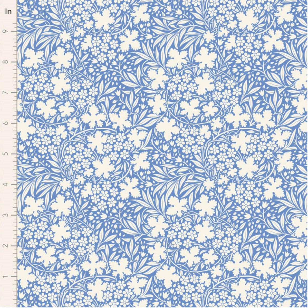 Bushbloom Blue Something Blue Tone Finnanger Tilda Fabric Fabric Fetish