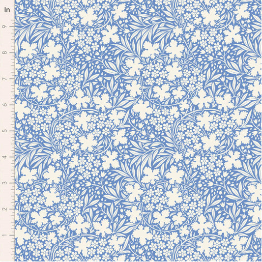 Bushbloom Blue Something Blue Tone Finnanger Tilda Fabric Fabric Fetish