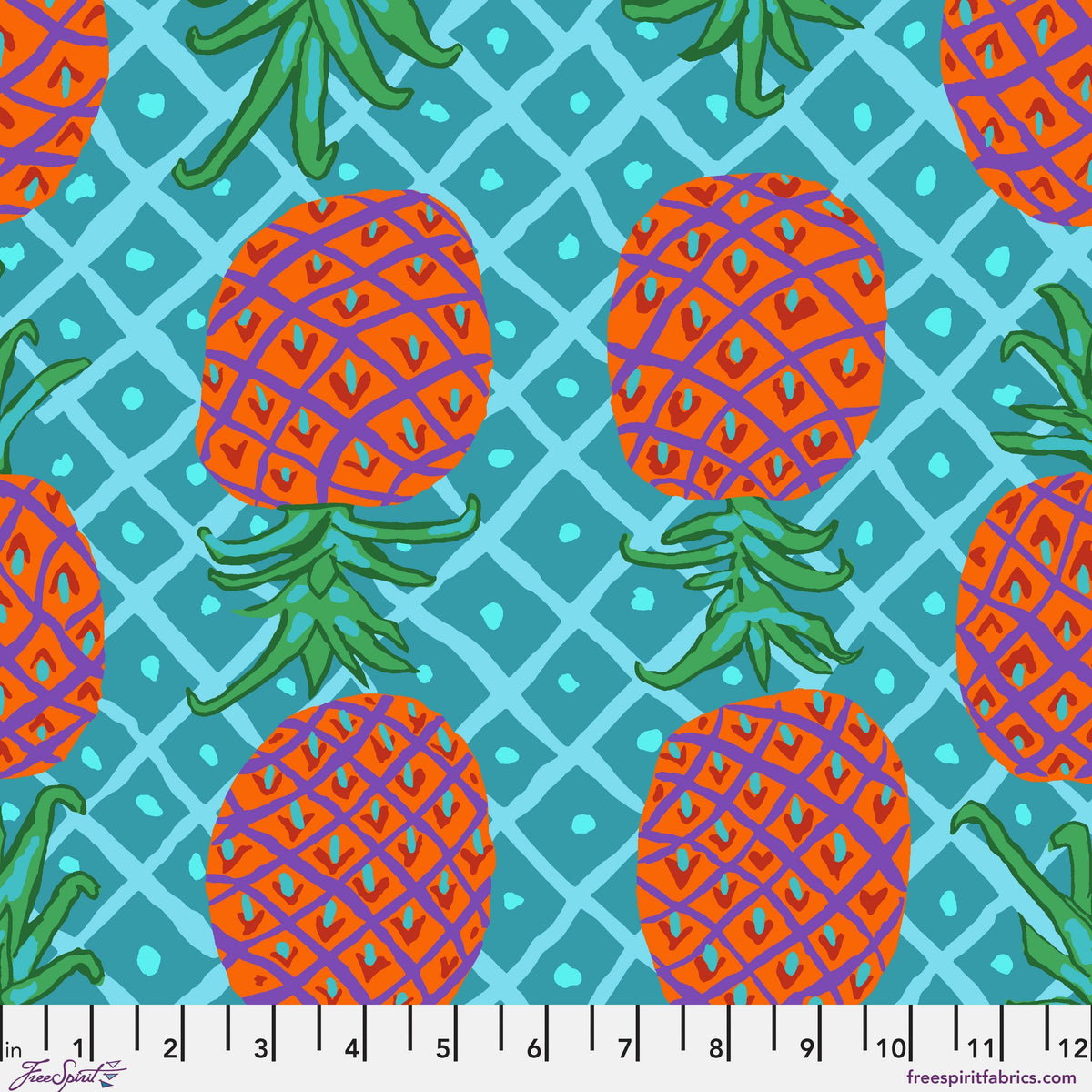 Upside Down Aqua August 2026 Brandon Mably Freespirit Fabrics Fabric Fetish