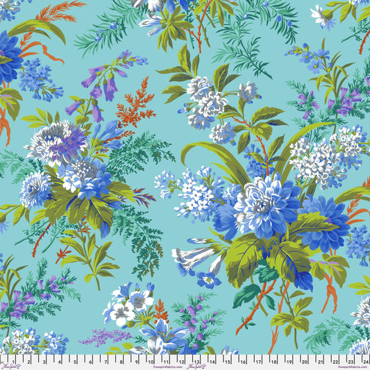 Jardin Blue August 2026 Philip Jacobs Freespirit Fabrics Fabric Fetish
