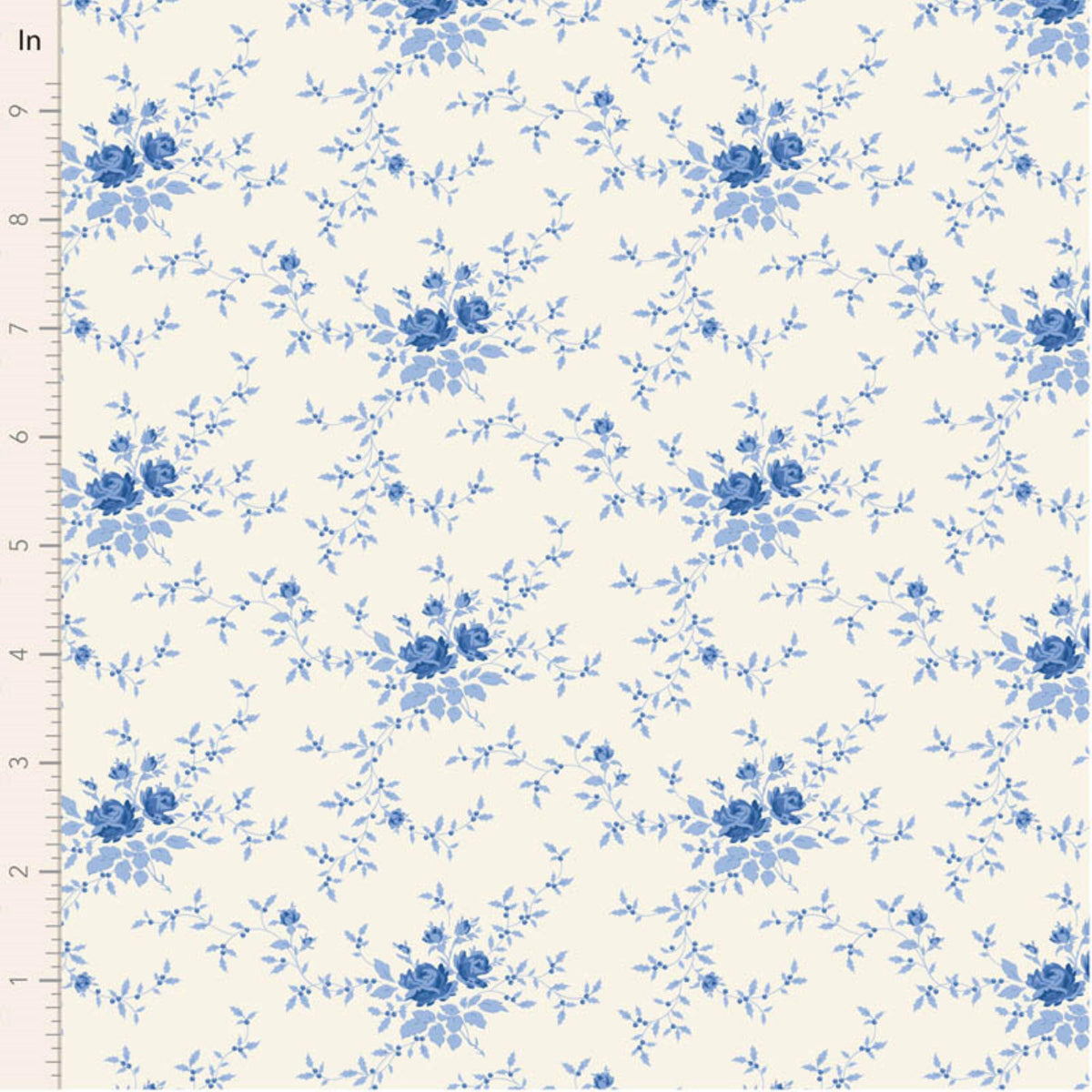 Noel Blue Something Blue Tone Finnanger Tilda Fabric Fabric Fetish