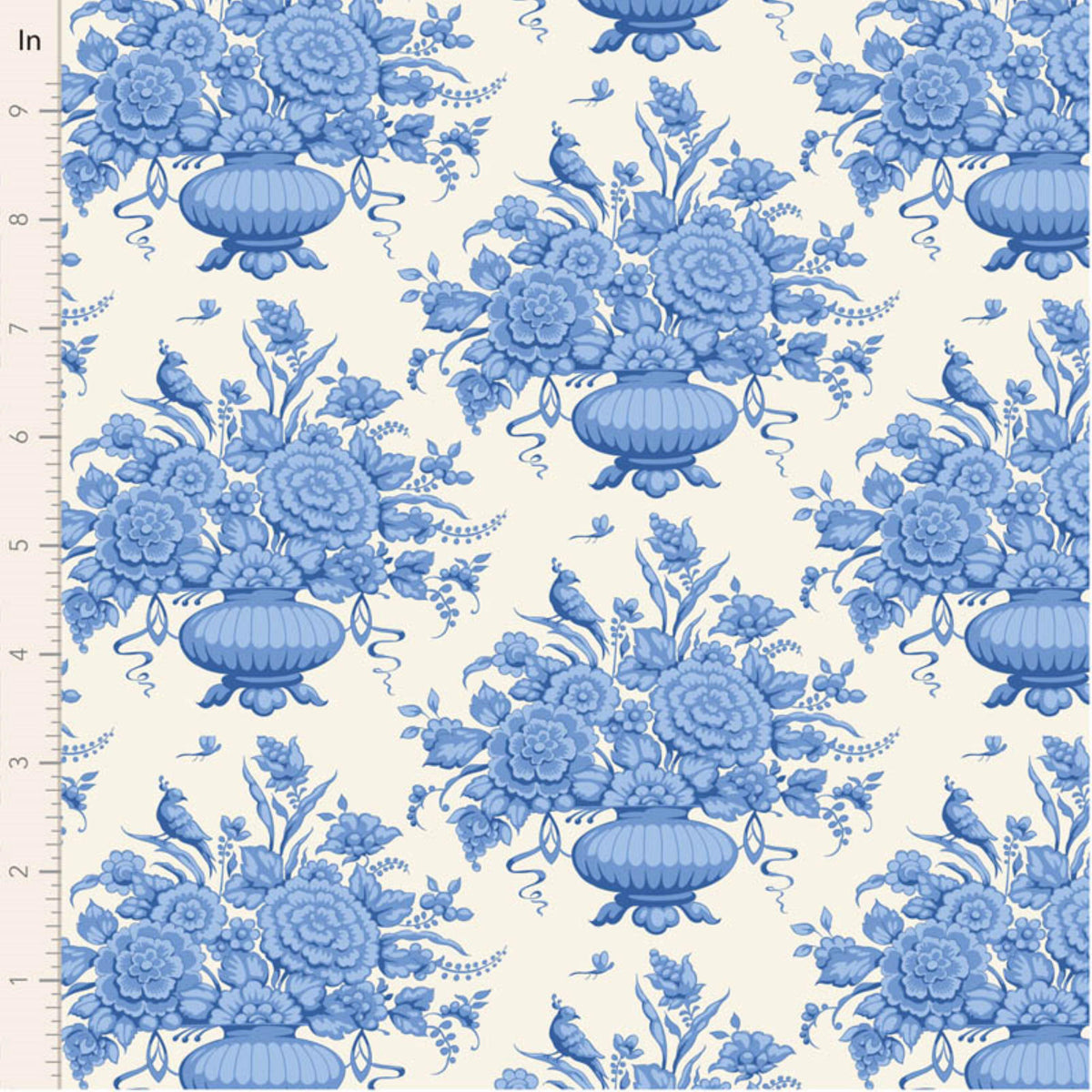 Afina Blue Something Blue Tone Finnanger Tilda Fabric Fabric Fetish