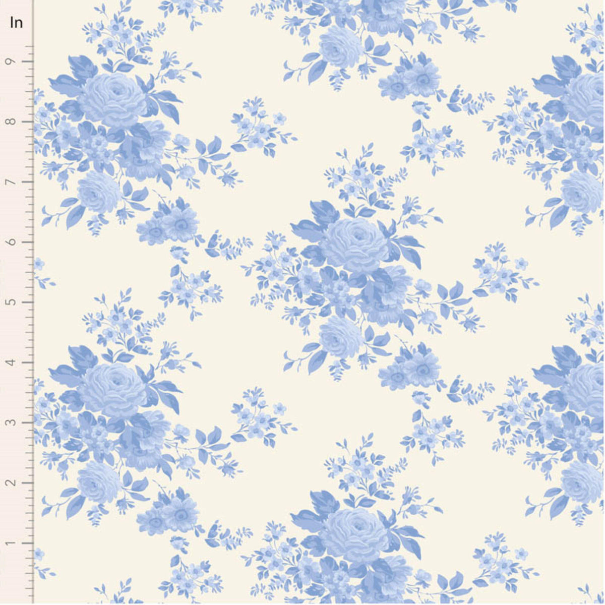 Carol Pale Blue Something Blue Tone Finnanger Tilda Fabric Fabric Fetish