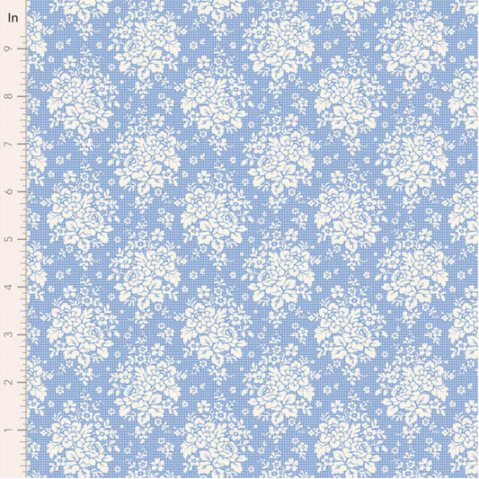 Picknic Sky Something Blue Tone Finnanger Tilda Fabric Fabric Fetish
