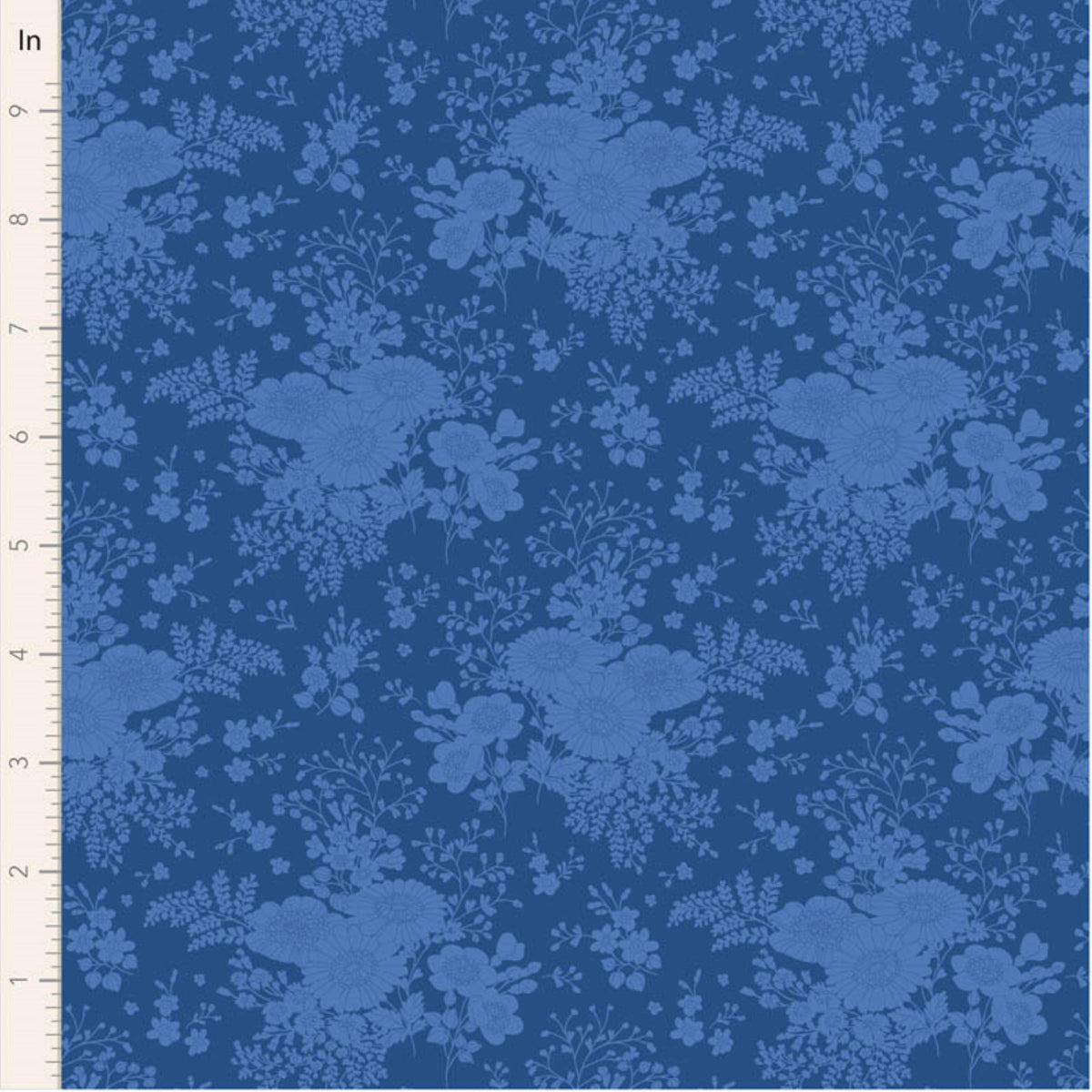 Isolde Night Something Blue Tone Finnanger Tilda Fabric Fabric Fetish