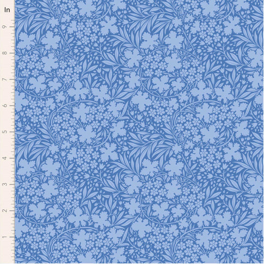 Bushbloom Cornflower Something Blue Tone Finnanger Tilda Fabric Fabric Fetish
