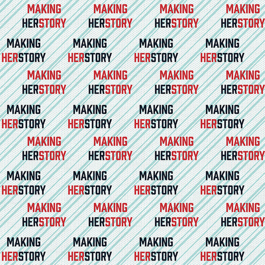 Making Herstory - KC Soccer - Paintbrush Studio Fabric 100% Quilters Cotton
