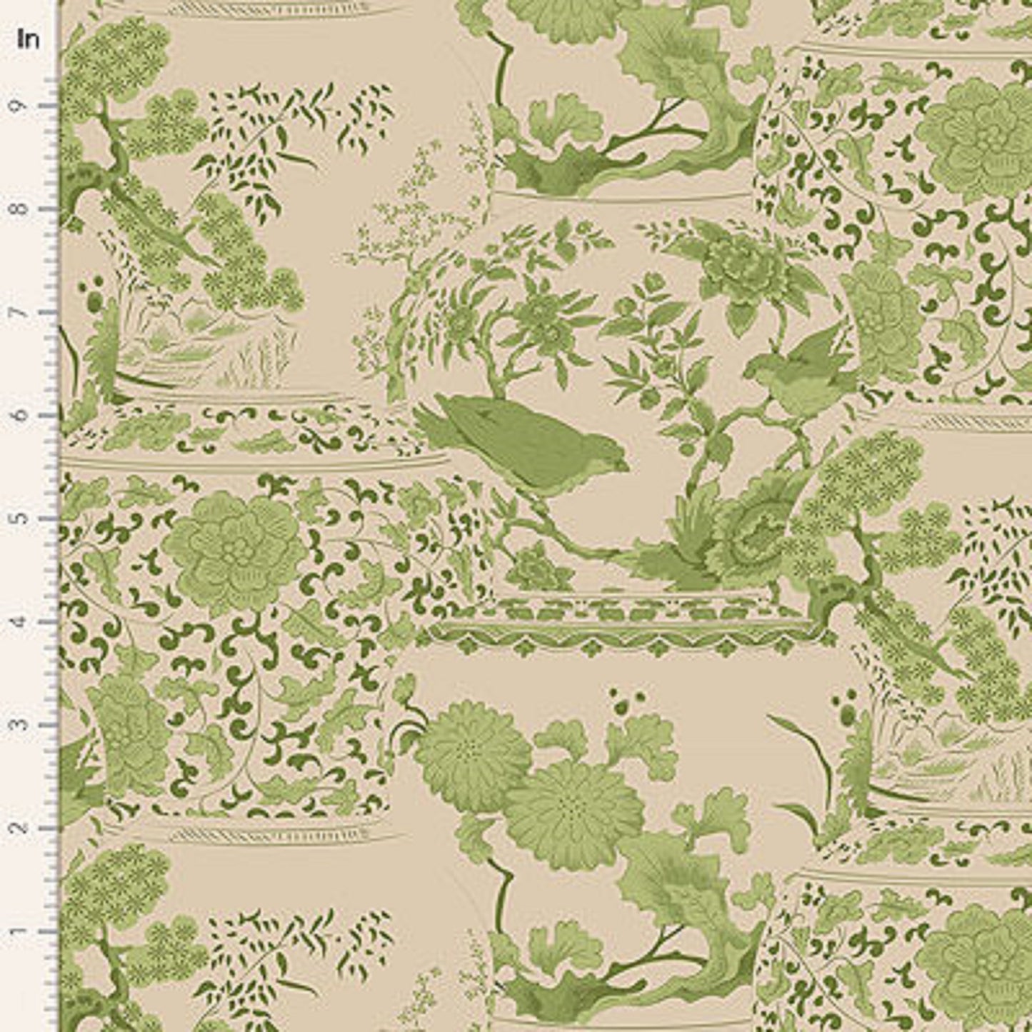tilda fabrics chic escape vase collection green Fabric Fetish