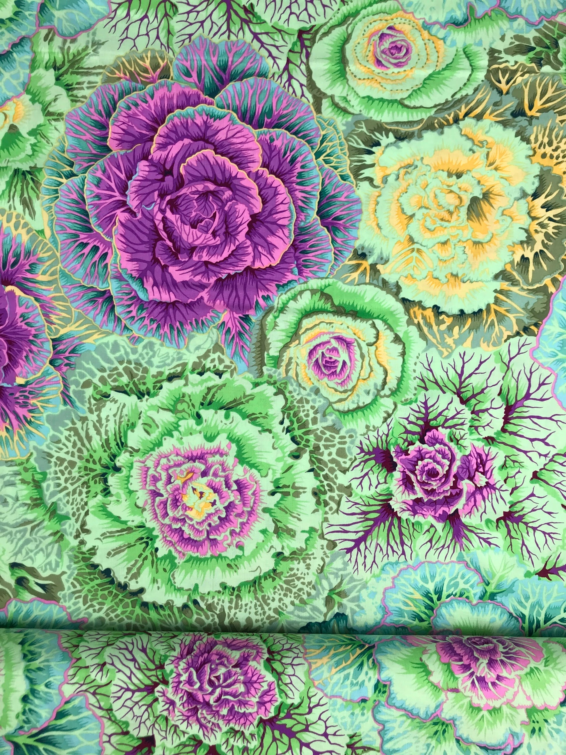 brassica moss philip jacobs kaffe fassett collective pwpj051 100 quilters cotton Fabric Fetish