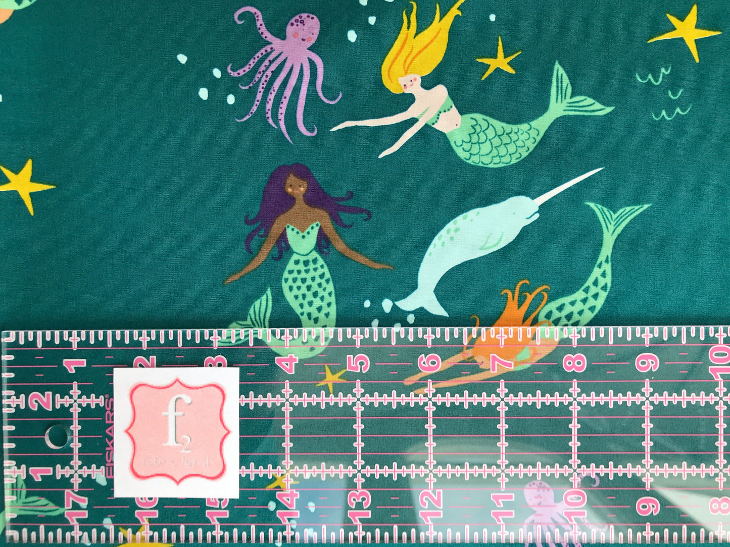 monaluna organic fabric magical creatures mermaid party Fabric Fetish