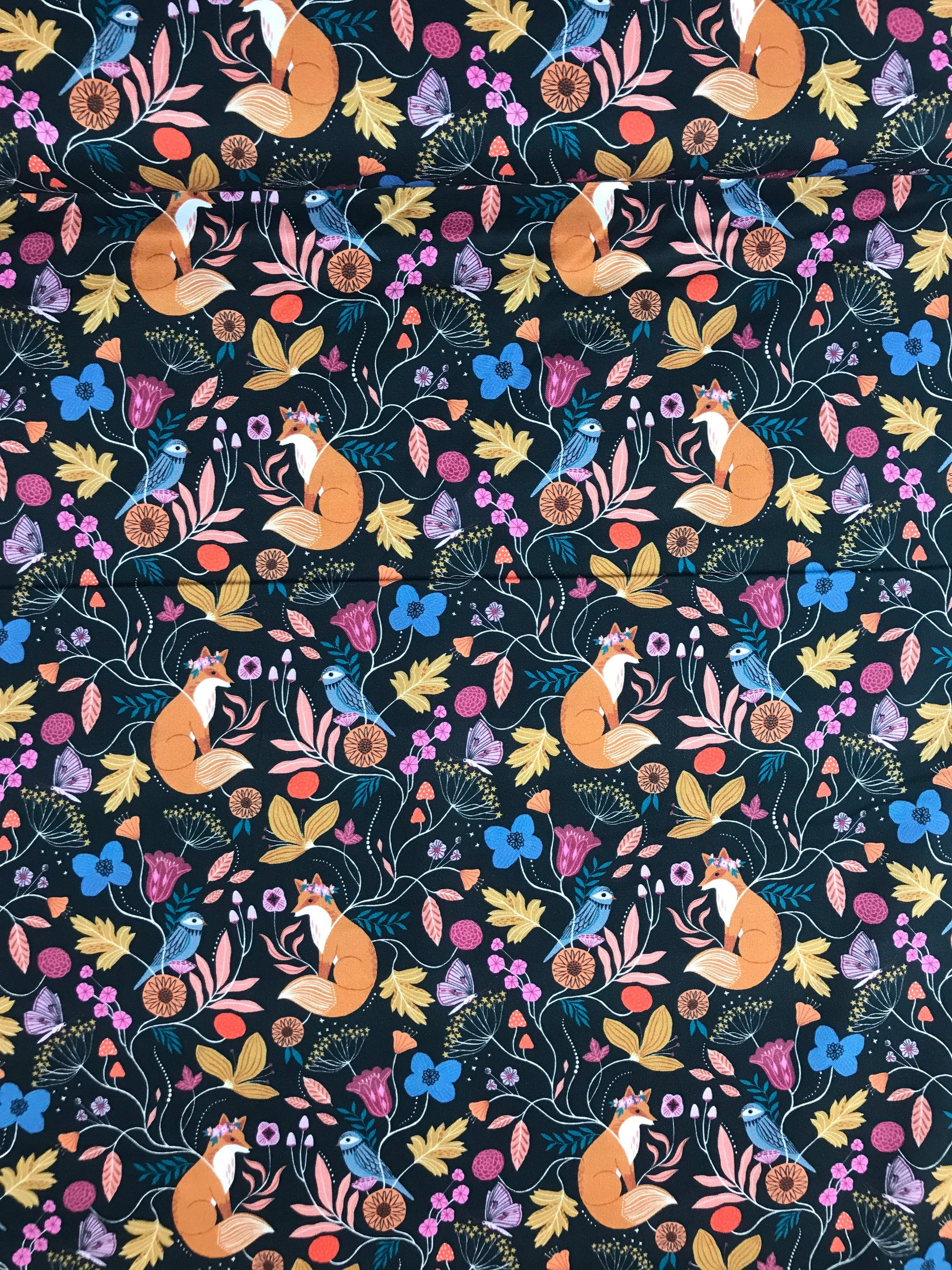 dashwood studio wild bethan janine fancy foxes quilters cotton wild1920 Fabric Fetish
