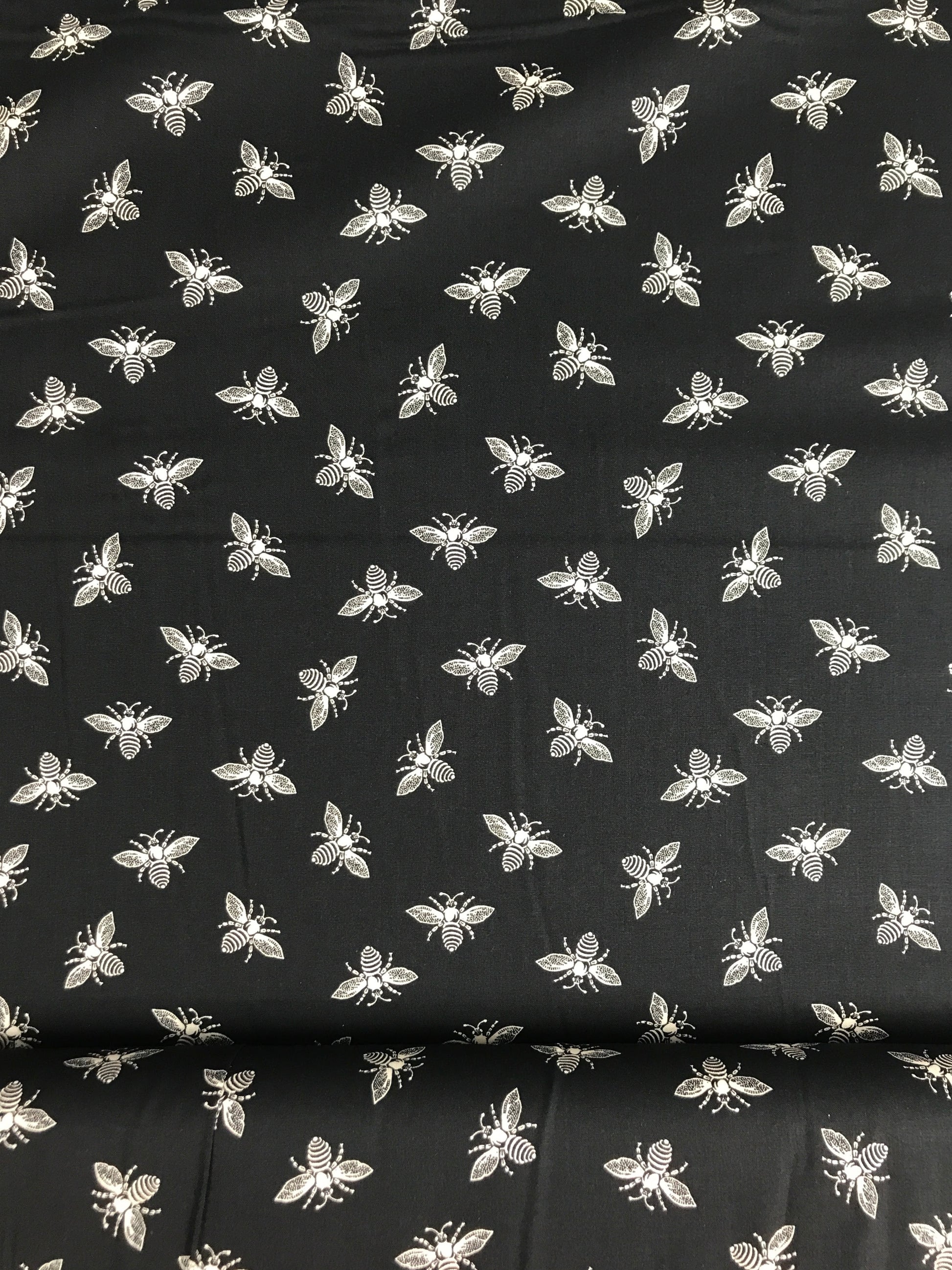 andover fabrics french bee renee nanneman french bee black quilters cotton Fabric Fetish