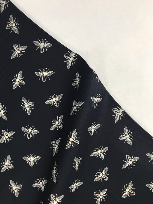 andover fabrics french bee renee nanneman french bee black quilters cotton Fabric Fetish