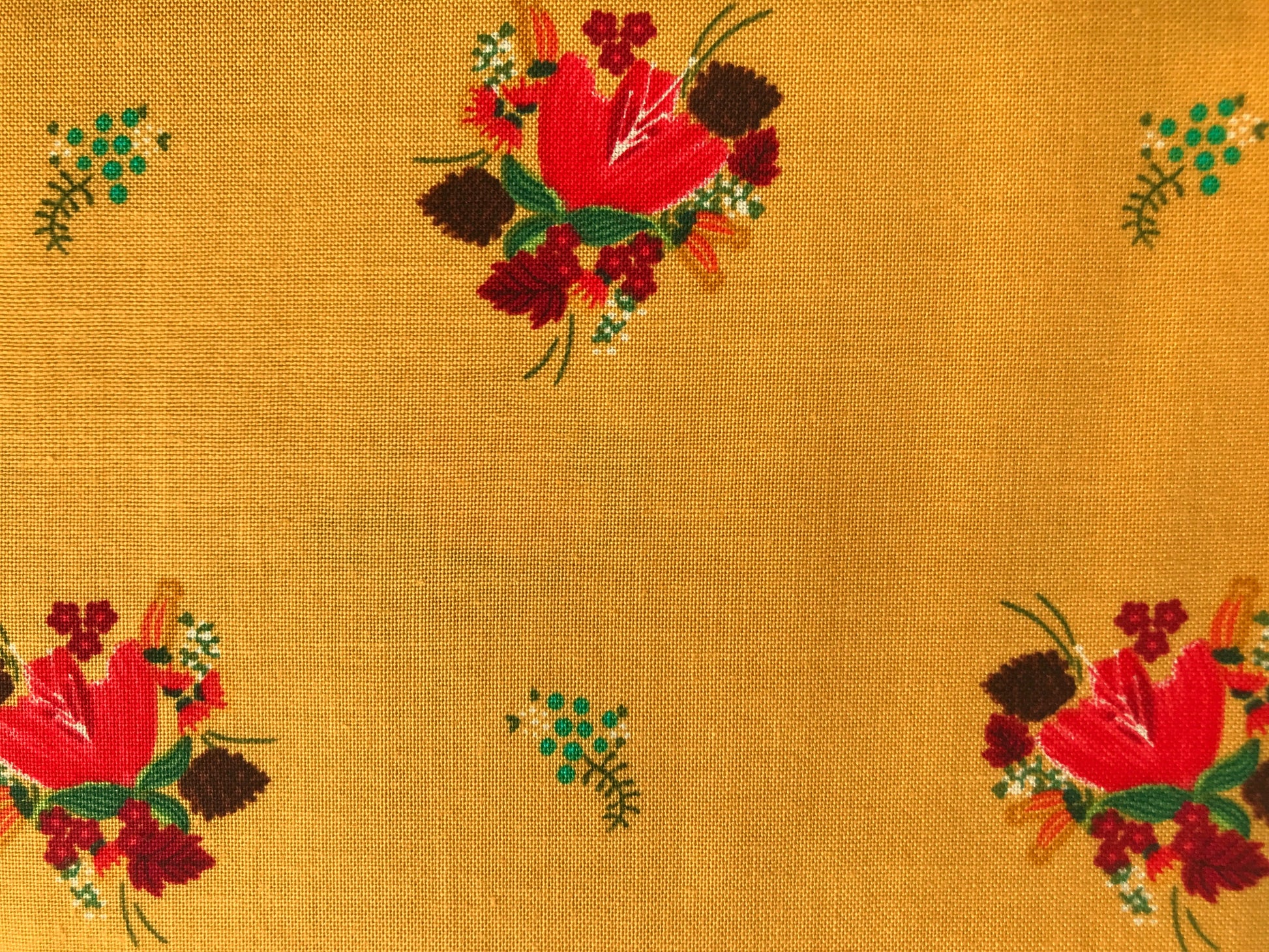 michael miller fabrics little sewists soul blossom gold Fabric Fetish