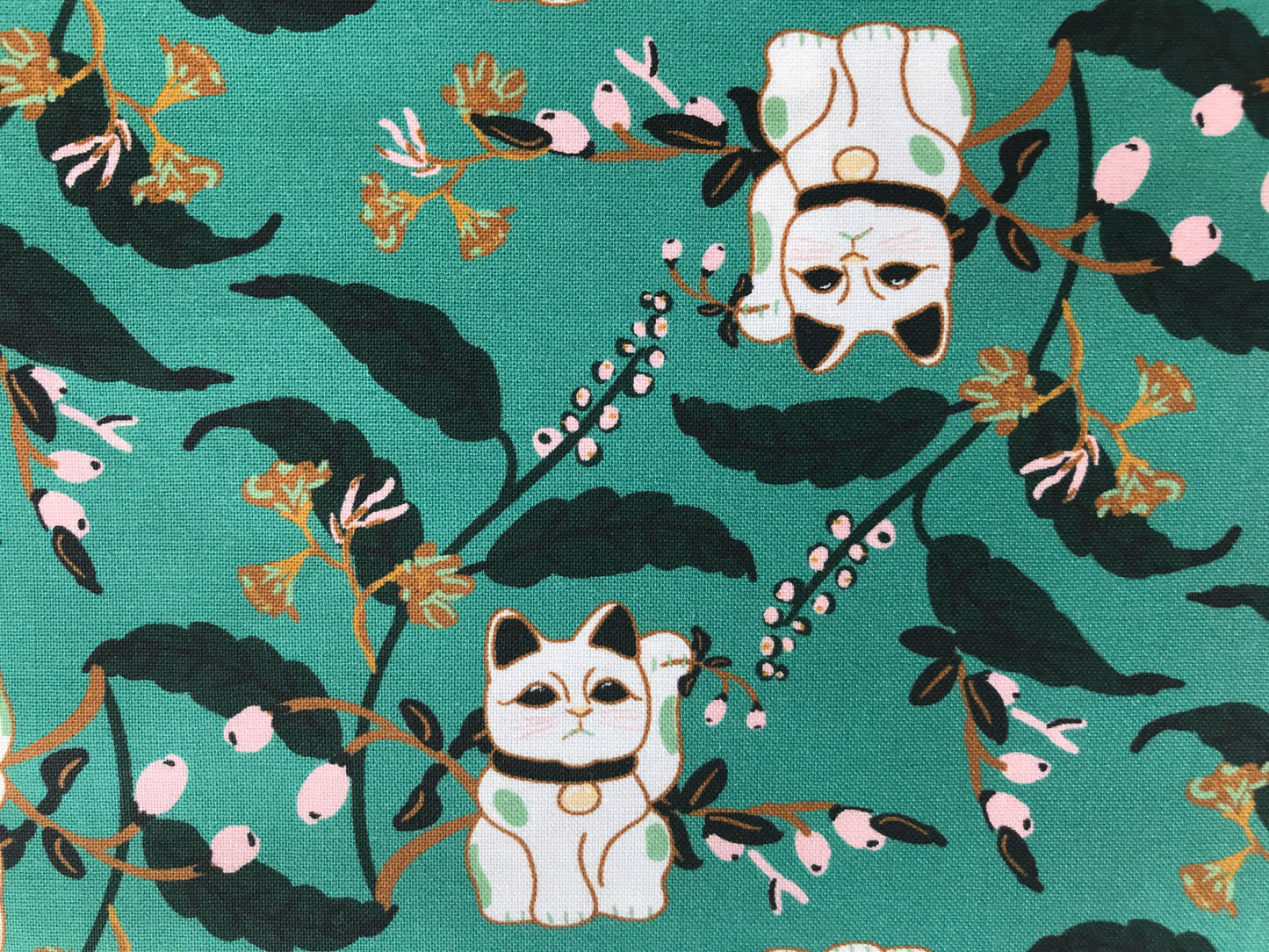 paintbrush studio fabric teresa chan imperial garden lucky cat quilters cotton Fabric Fetish