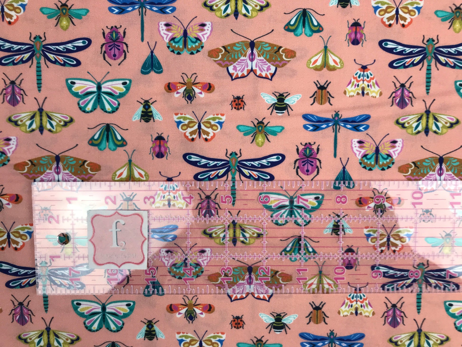 dashwood studio flutter by bethan janine mirror butterfly pink quilters cotton flut2076 Fabric Fetish