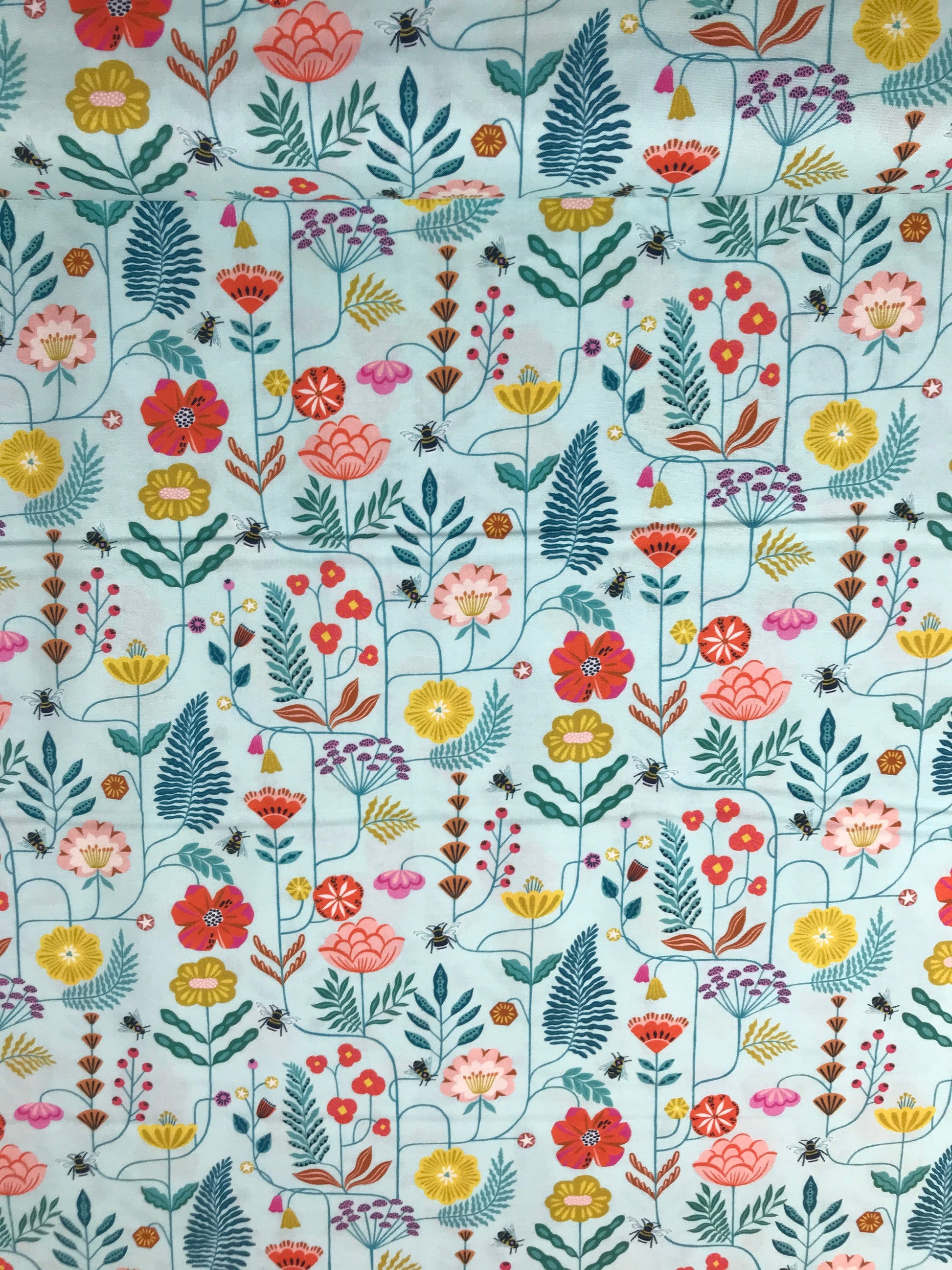 dashwood studio flutter by bethan janine floral trellis quilters cotton flut2081 Fabric Fetish