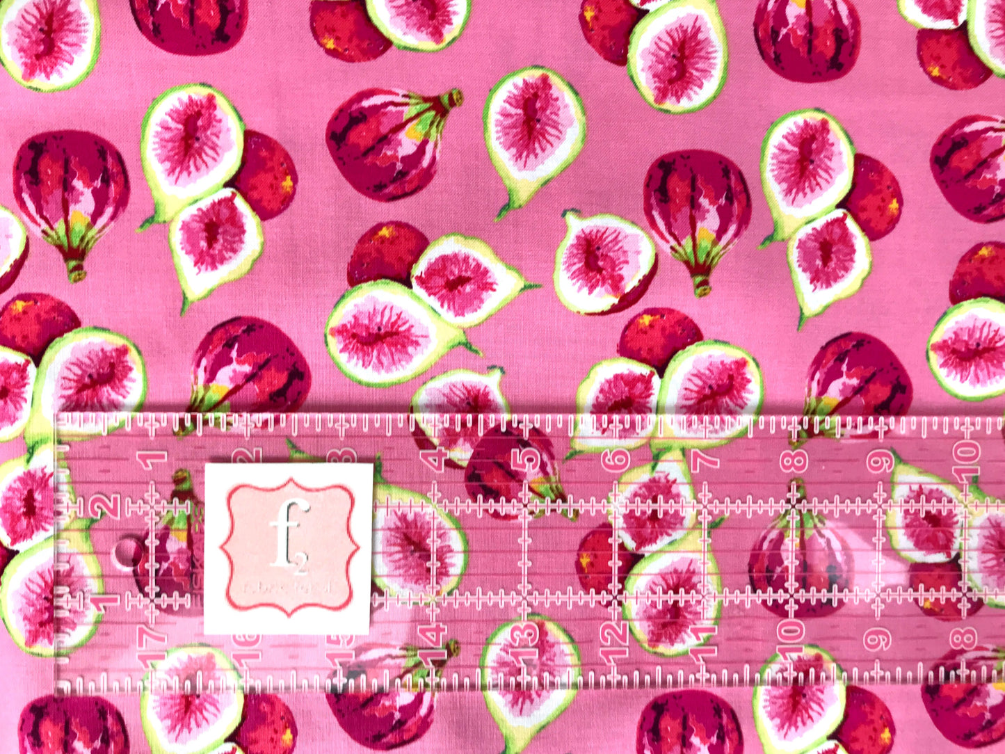riley blake fruitful pleasures lila tueller figs pink quilters cotton Fabric Fetish
