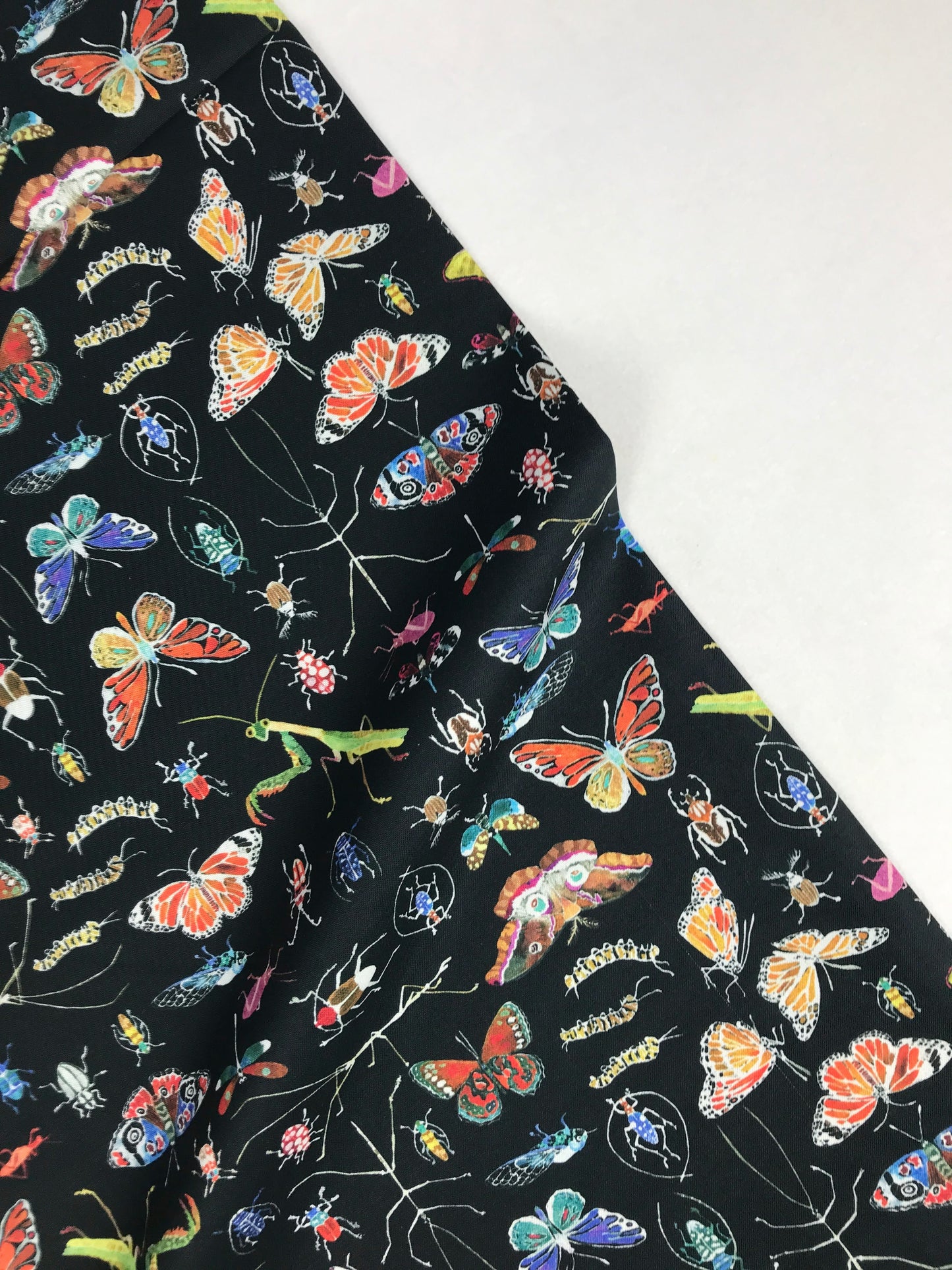 windham fabric beth olmsted deep forest insects black quilters cotton Fabric Fetish