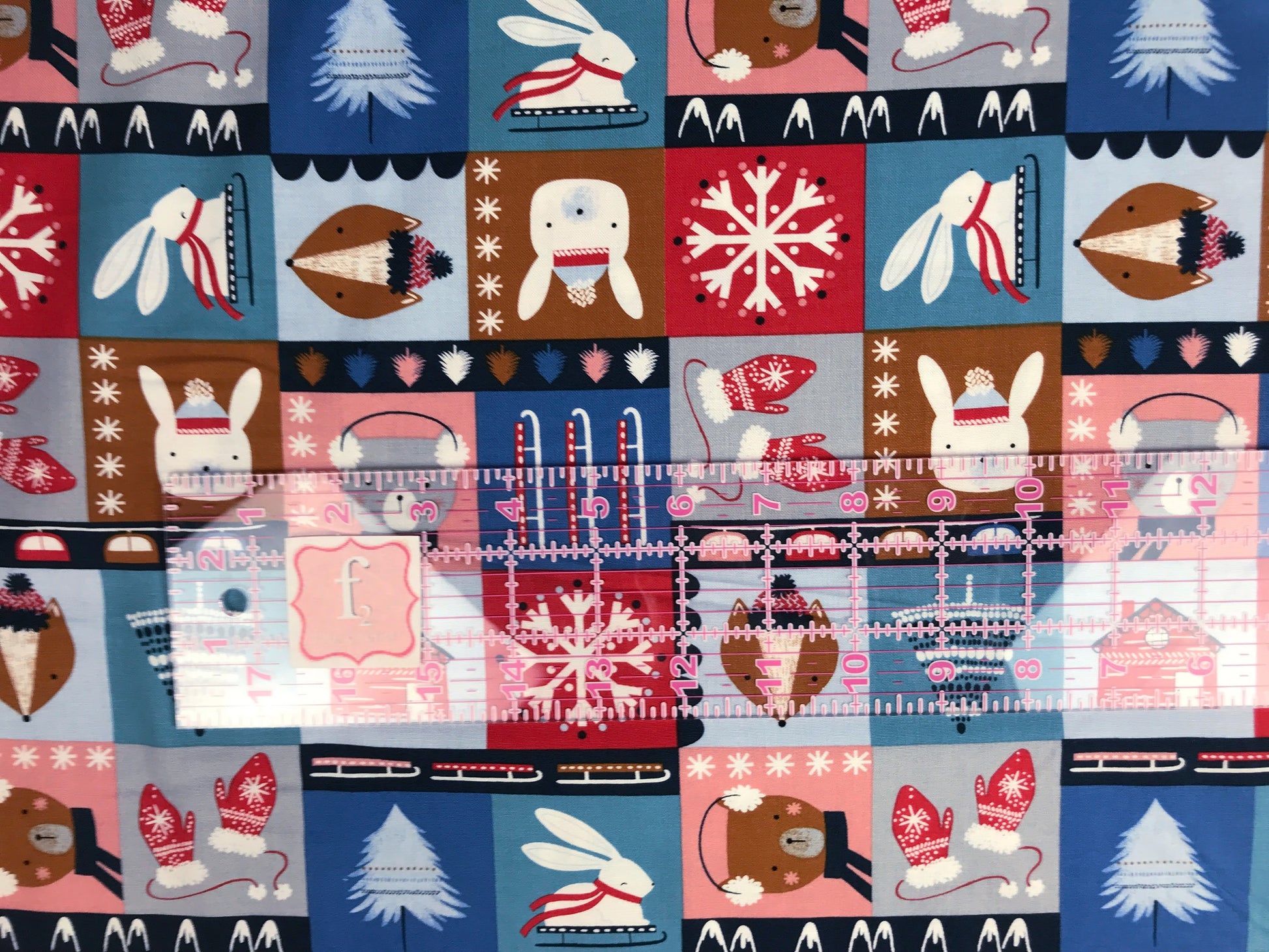 copy of dashwood studio snow much fun sarah knight hit the slopes light blue quilters cotton snow1703 Fabric Fetish