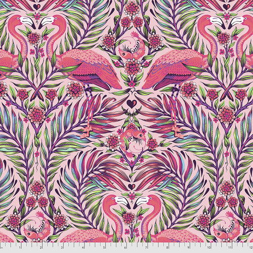 tula pink freespirit fabrics daydreamer pretty in pink dragonfruit quilters cotton Fabric Fetish