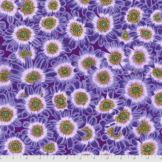 Lucy Lavender Kaffe Fassett PWPJ112 Lavender 100% Quilters Cotton August 2021 Fabric Fetish