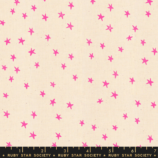 starry neon pink starryruby star society fabric moda rs4006 11 Fabric Fetish