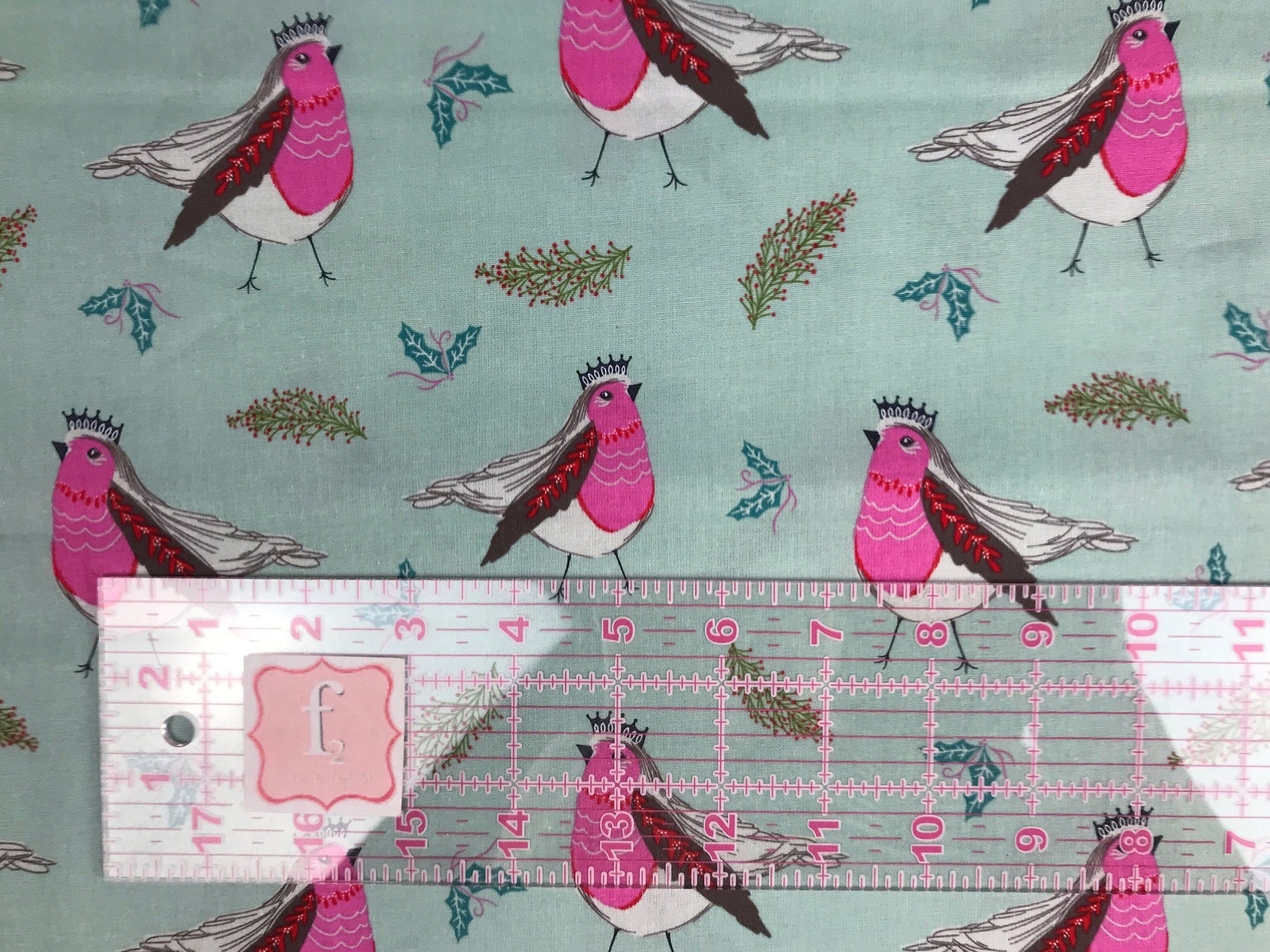 Robin Crown Jolly Robins Beth Salt The Craft Cotton Co Quilters Cotton Fabric Fetish
