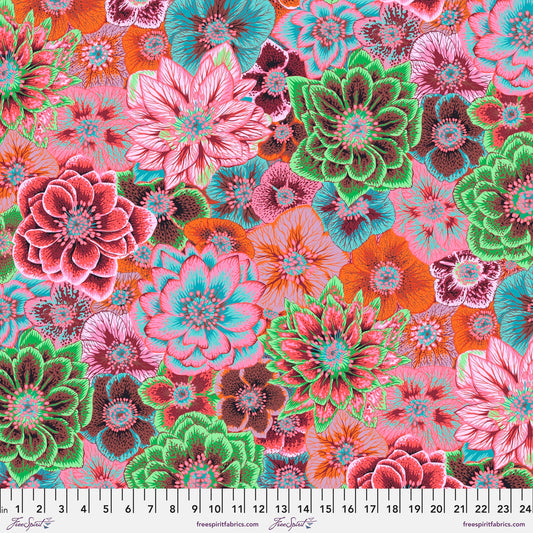 Hellebores Pink August 2022 Philip Jacobs Kaffe Fassett Collective 100% Quilters Cotton Fabric Fetish
