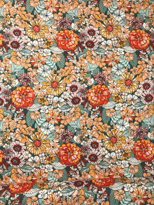 Fleuron Six Listen to Your Heart Sharon Holland Art Gallery Fabric 100% Quilters Cotton Fabric Fetish