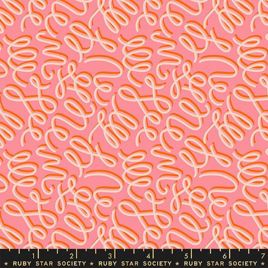 Loops Sorbet Reverie Melody Miller Ruby Star Society Fabric Moda 100% Quilters Cotton Fabric Fetish