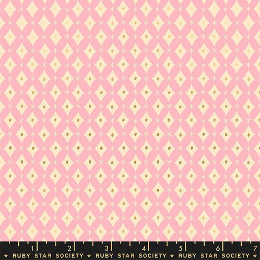 Reflection Posy METALLIC Gold Reverie Melody Miller Ruby Star Society Fabric Moda 100% Quilters Cotton Fabric Fetish