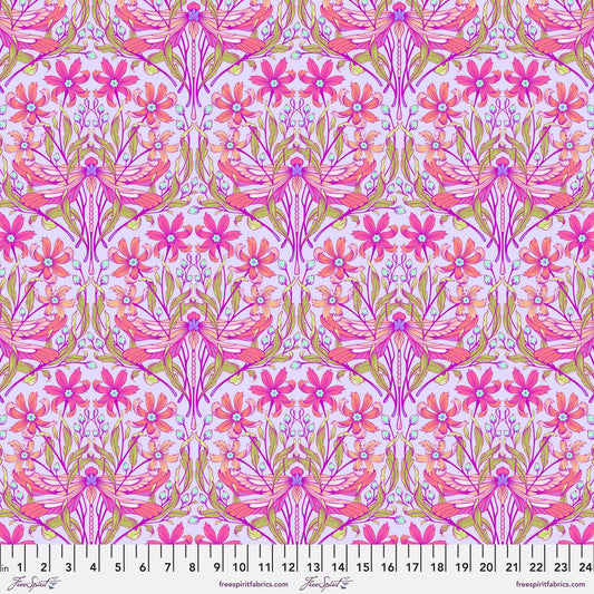 Dragon Your Feet Dusk Moon Garden Tula Pink Freespirit Fabrics 100% Quilters Cotton Fabric Fetish