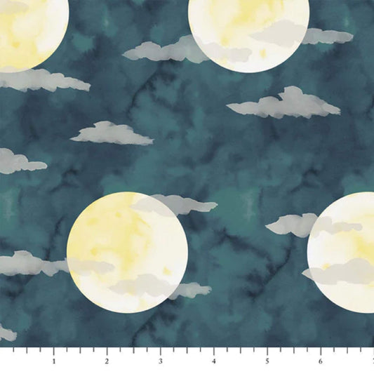 Moonlit Celestial Audrey Mann Phoebe Fabrics 100% Quilters Cotton Fabric Fetish