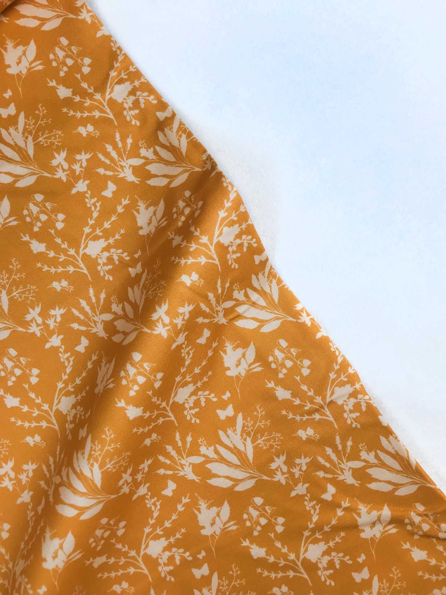 Wildflower Silhouette Goldenrod Desert Sway Kelly Kratzing Dandelion Fabric & Co 100% Quilters Cotton Fabric Fetish