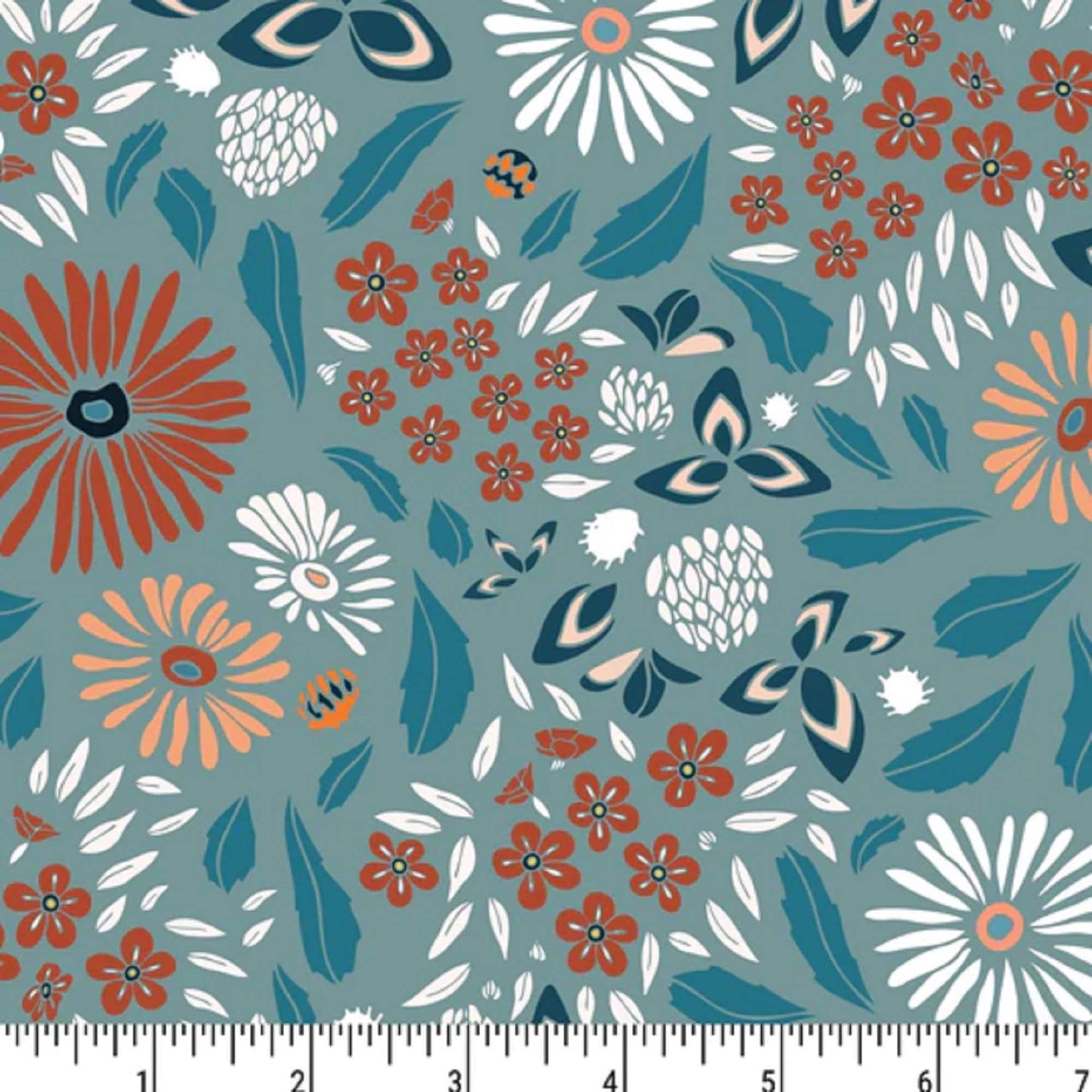 Magic Meadow A Summer Tale Isoletto Design Phoebe Fabrics 100% Quilters Cotton Fabric Fetish