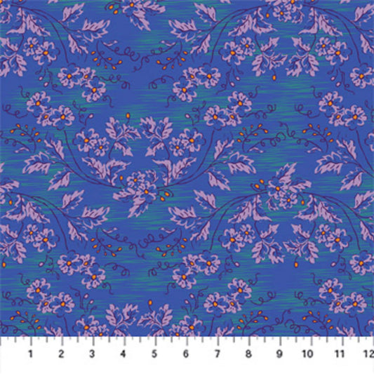 Graceful Iris Swatch Book Kathy Doughty Figo Fabrics 100% Quilters Cotton 90718 45 Fabric Fetish