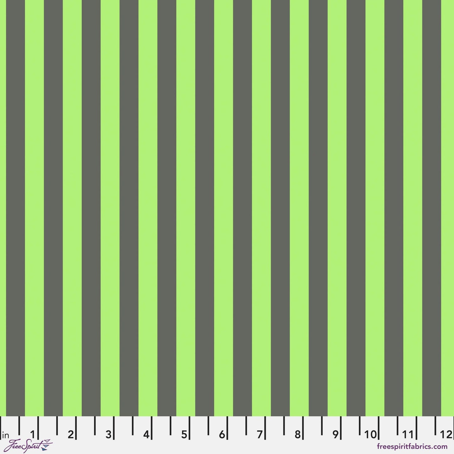 Neon Tent Stripe Karma True Colors Neon Tula Pink 100% Quilters Cotton Fabric Fetish